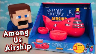 Among Us AIRSHIP Toy!!! Exclusive Crewmate Mini Figures Vehicle Toikido Series 2