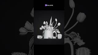 AI can create 3D flowers like this 🌸