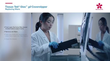 Tissue Tek Glas g2 Glass Coverslipper Replacing filters