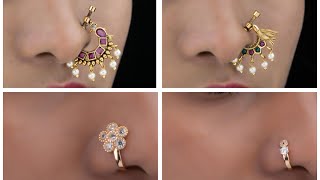 Latest Nose pins designs // Pressing Nose pin designs for everyone