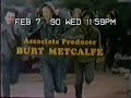 BTN-TV - Excerpts and Midnight Break. (2/7-8/1990)