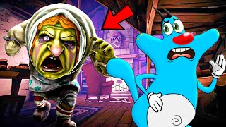 Oggy Traped Inside The Witch House With Jack In Witch Cry | Rock Indian Gamer |