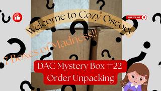 Details 7 Boxes of Mystery Box #22 Diamond Art Club Order Unpacking News