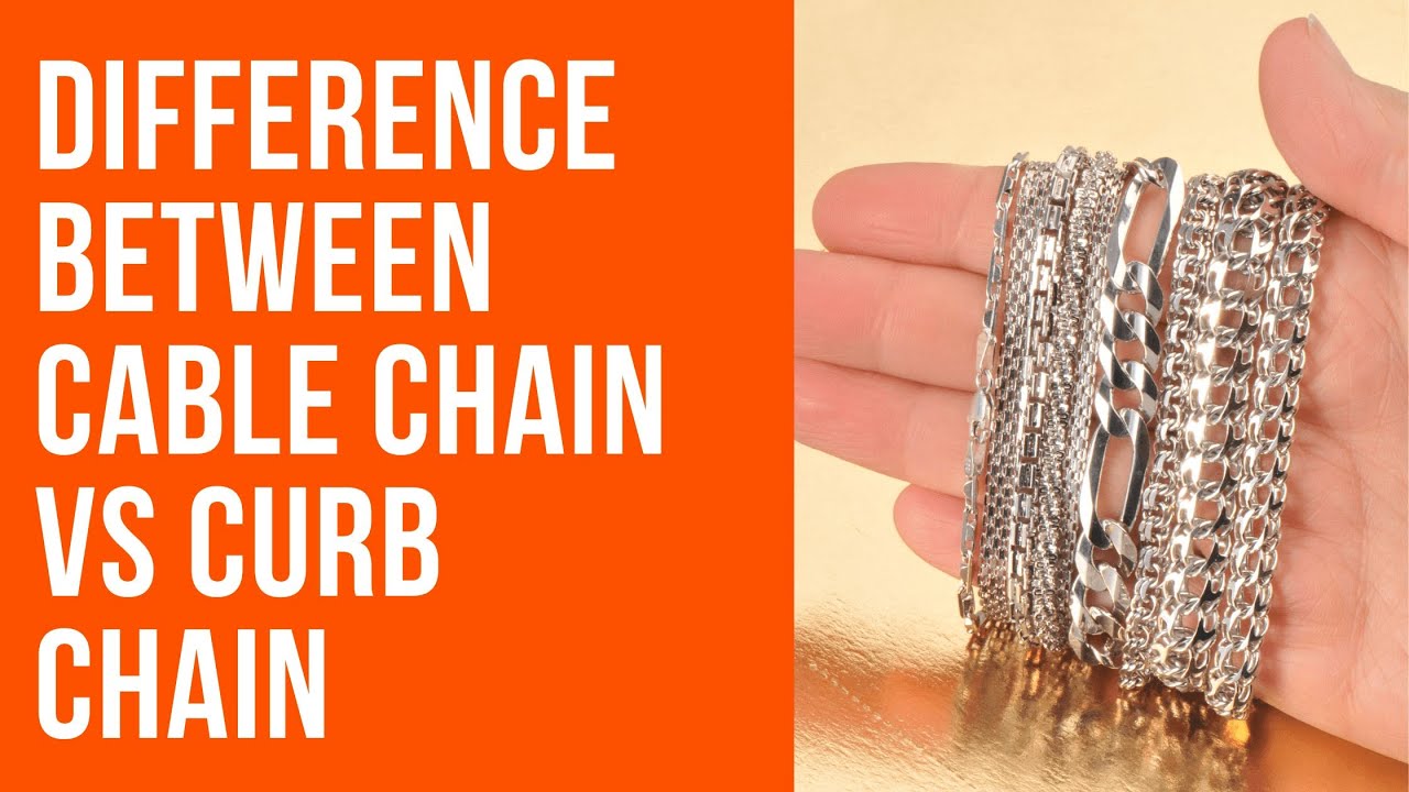 Cable Chain Vs Curb Chain Necklace