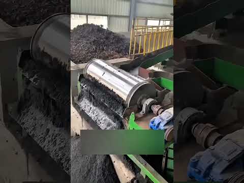How a Magnetic Drum Separates Metal Instantly! @MrBeast @MrBhai51