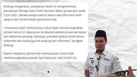 Indonesia tak dapat kuota haji (hoax)