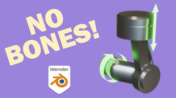 Easy Crankshaft Animation in Blender 4.3