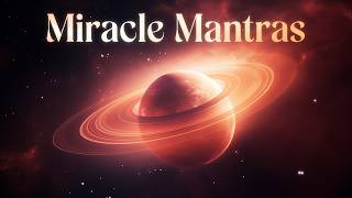 MIRACLE MANTRAS for Vibrational Transformation | Elevate Your Energy & Harmonize Your Spirit