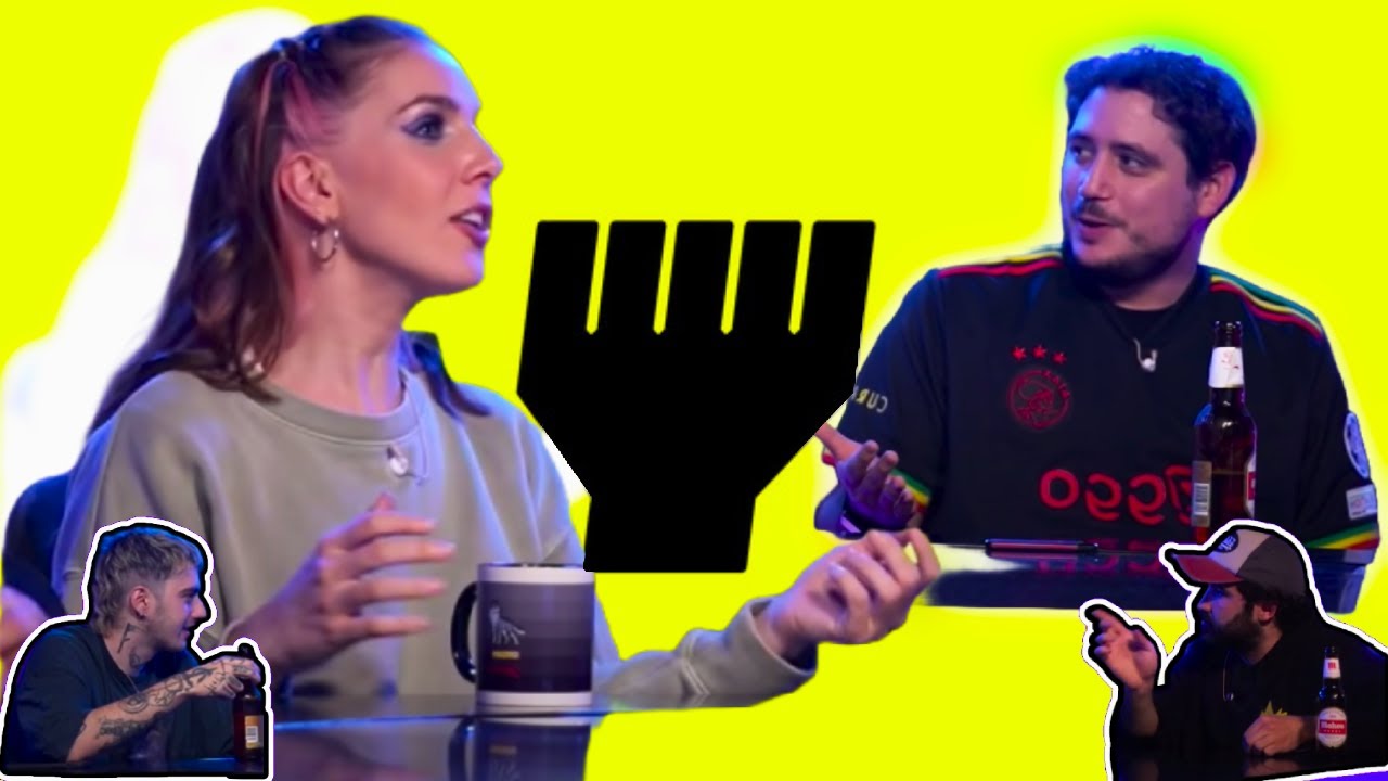 Un MOMENTO MUY INTERESANTE entre INES HERNAND Y DARIO EME HACHE en YOINTERNETO