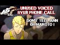 Unused voiced Ryuji phone call - Persona 5 Royal