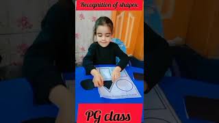 Shape up, PG class! Recognizing shapes is the first step to math mastery! #ShapeRecognition #PGClass