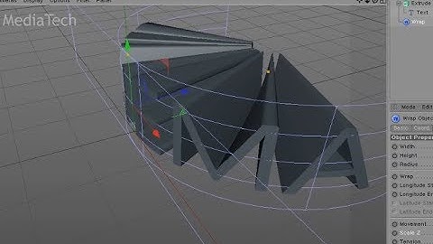 [훈석쌤 C4D] 디포머-FFD/Melt/Wrap 휘어지는 글자 설정(Cinema 4D Deformer Settings)
