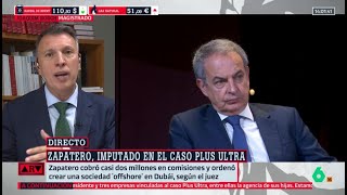 El Magistrado Joaquim Bosch Analiza La Imputacin De Zapatero  Al Rojo Vivo