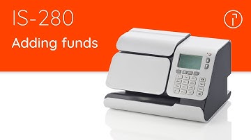 IS-280 Quadient Mailing System – Adding funds to the meter