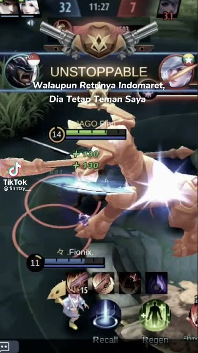 Story' wa walaupun retri gua Indomaret|| MLBB