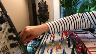 Buchla Music Easel on a Saturday night