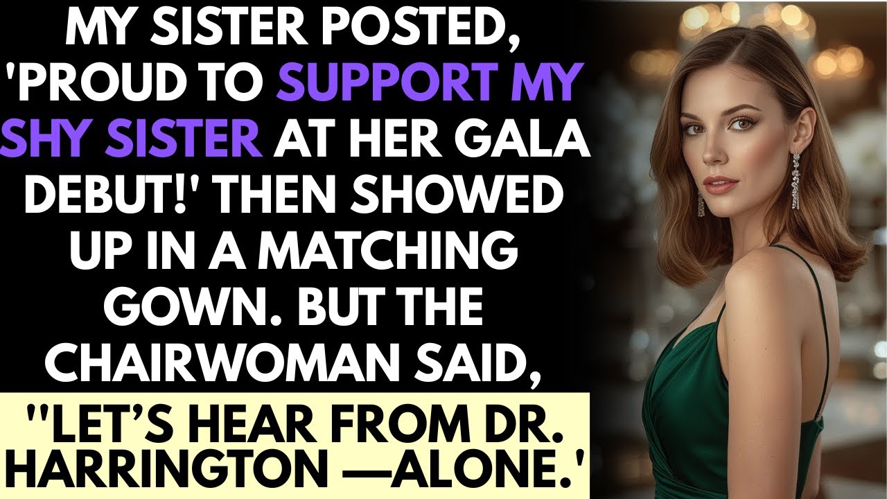 My Family Said I’D Embarrass Myself—Then Sent My Sister To Replace Me At The $5M Charity Gala