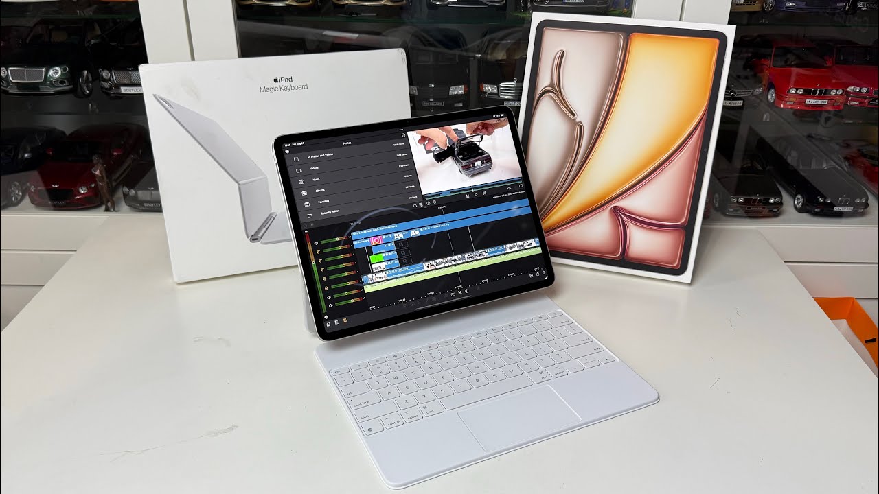 IPad Air M3 13 inch & Magic Keyboard (Unboxing) - YouTube