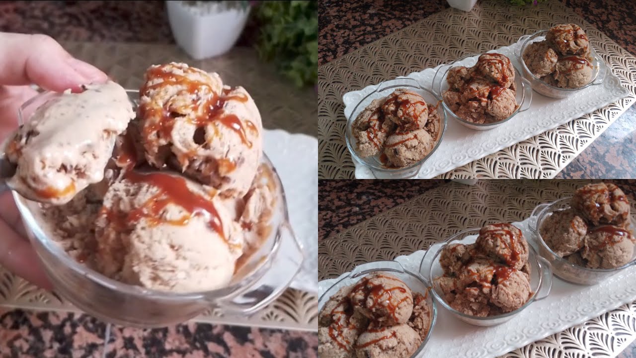أسهل طريقة أيس كريم منزلي🍦🍦 بمقادير موجودة فكل بيت كيجي أكثر من رائع 😋