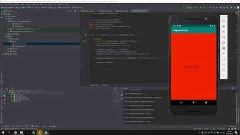 Java ile Mobil Programlama - Fragment