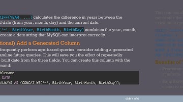 How to Accurately Calculate Age in MySQL Using Multiple Date Fields
