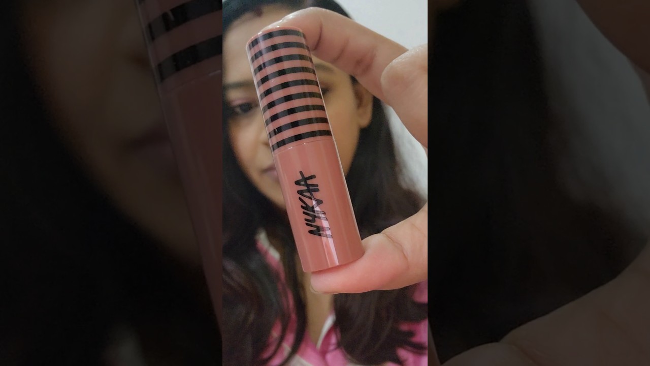 Everyday Lipstick for fair to medium beauties : Nykaa So Creme! Creamy Matte Lipstick Wakeup Makeup