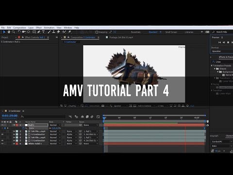 Ink Blot Splat - After Effects AMV Tutorial