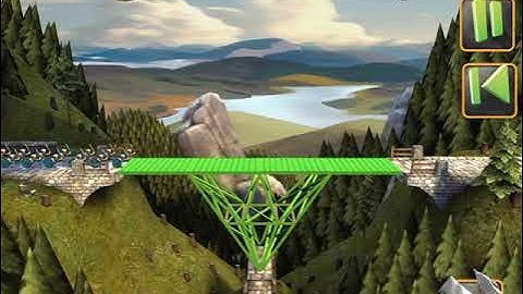Bridge Constructor Medieval FULL WALKTHROUGH with all Golden Crowns Collected LEVEL IV - 2