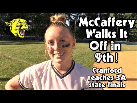 Cranford 1 Roxbury 0 (9 innings) | Group 3 Semifinal | Liz McCaffery Walk Off RBI single