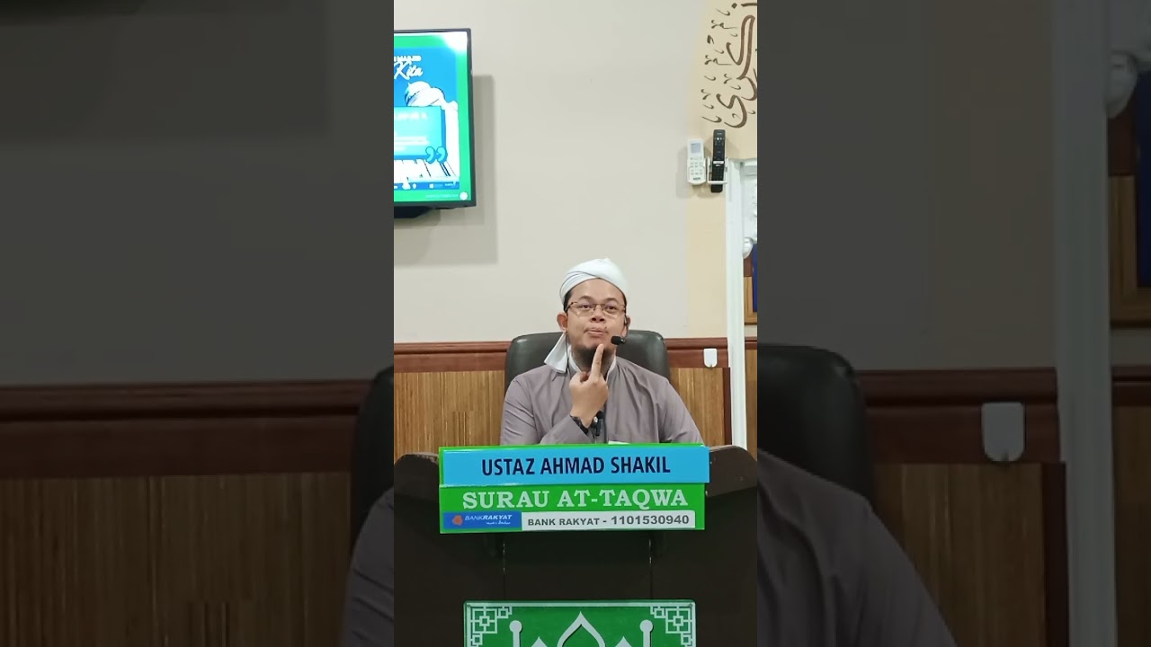 Kuliah Maghrib Surau At Taqwa 1M 22/01/26 Oleh : Ustaz Ahmad Shakil