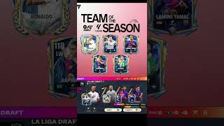 PREDISKI CARD & DRAFT TOTS LA LIGA GUYS !? #fcmobile #eafc #eafc26 #easportsfc26 #shorts