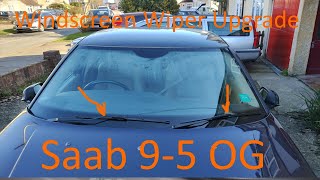 Saab 9-5 OG Windshield/Windscreen wiper upgrade