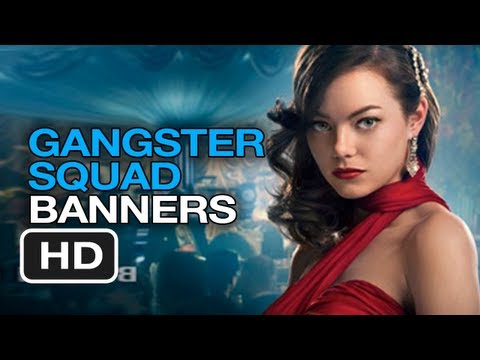 Gangster Squad Movie Banners (2013) Ryan Gosling Emma Stone Movie HD