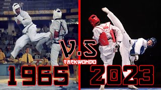 The difference between playing the old and the new in the sport of Taekwondo (who are the best)!