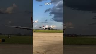 Turkish B777 Landing #aviation #planespotting #airport #boeing