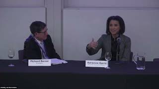Fireside Chat with Adrienne Harris hosted by Richard Berner | Volatility and Risk Institute 2024