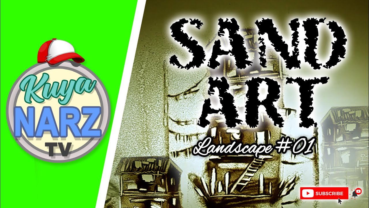 Sand Art Landscape 01 YouTube