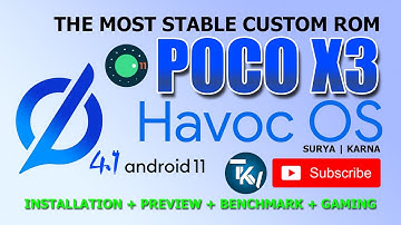 FLASHING LATEST HAVOCOS ON POCO X3 | PREVIEW+GAMING | HAVOC OS 4.1 | FLASHING VIA ORANGEFOX | TKV