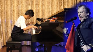 Meat Loaf I'd Do Anything For Love Piano Cover Cole Lam 13 Years Old