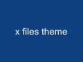 X files theme