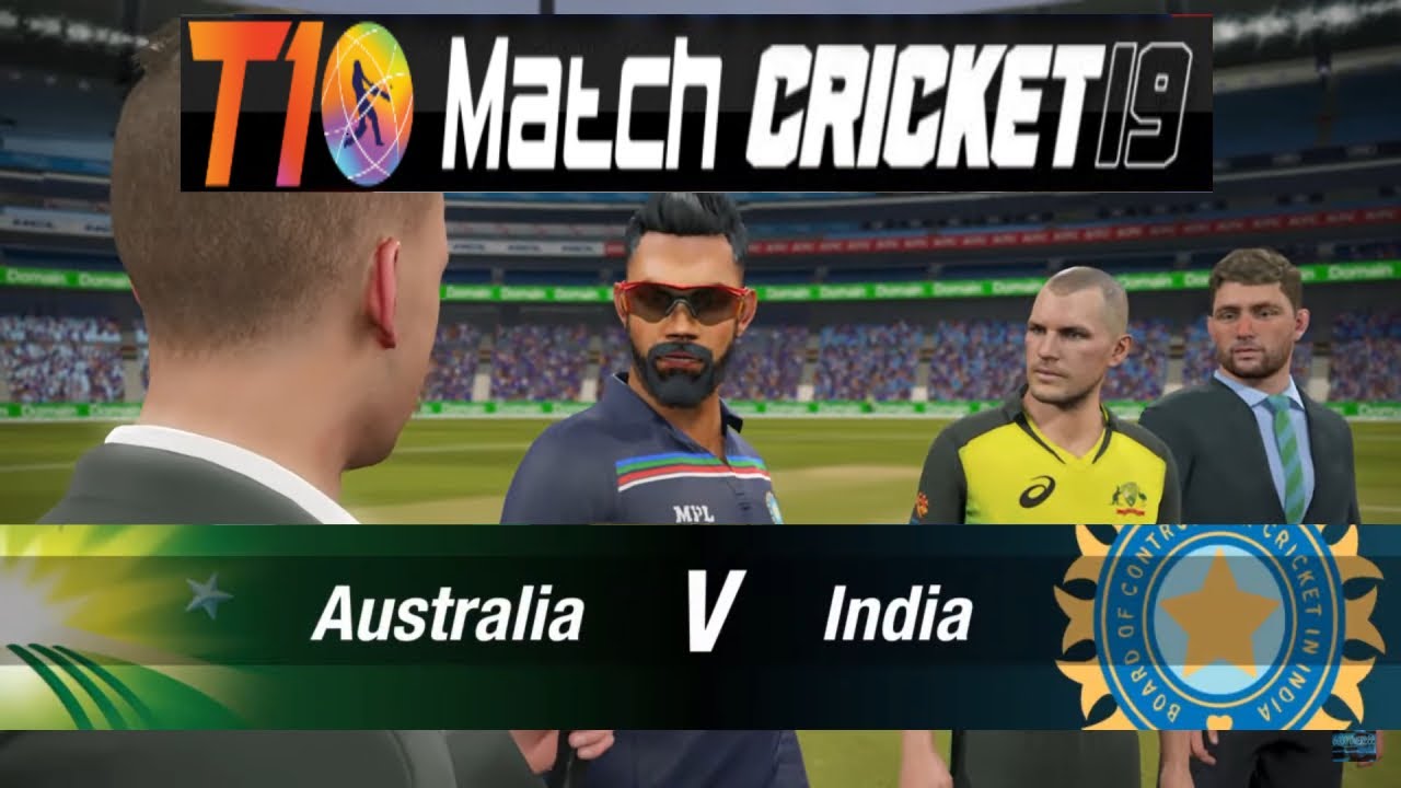 India vs Australia | T10 Match | Retro Indian Jersey | Cricket 19 | 60 FPS