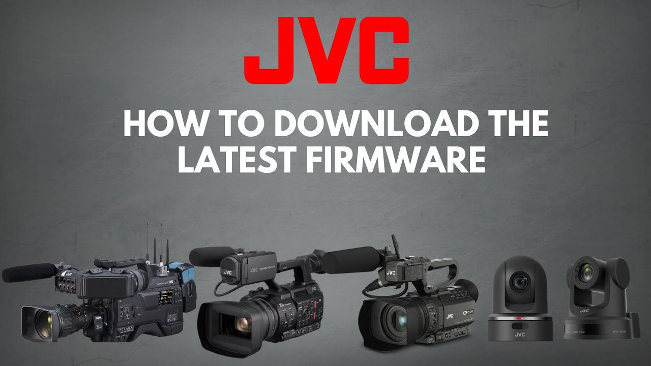How To Update Your JVC Cameras To The Latest Firmware - YouTube
