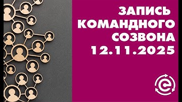 Командный созвон от 12.11.2025. Новая платформа VIP
