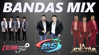 BANDA MS , LA ADICTIVA Y CALIBRE 50 LO MAS NUEVO || BANDAS 2023 LO MAS ROMANTICO