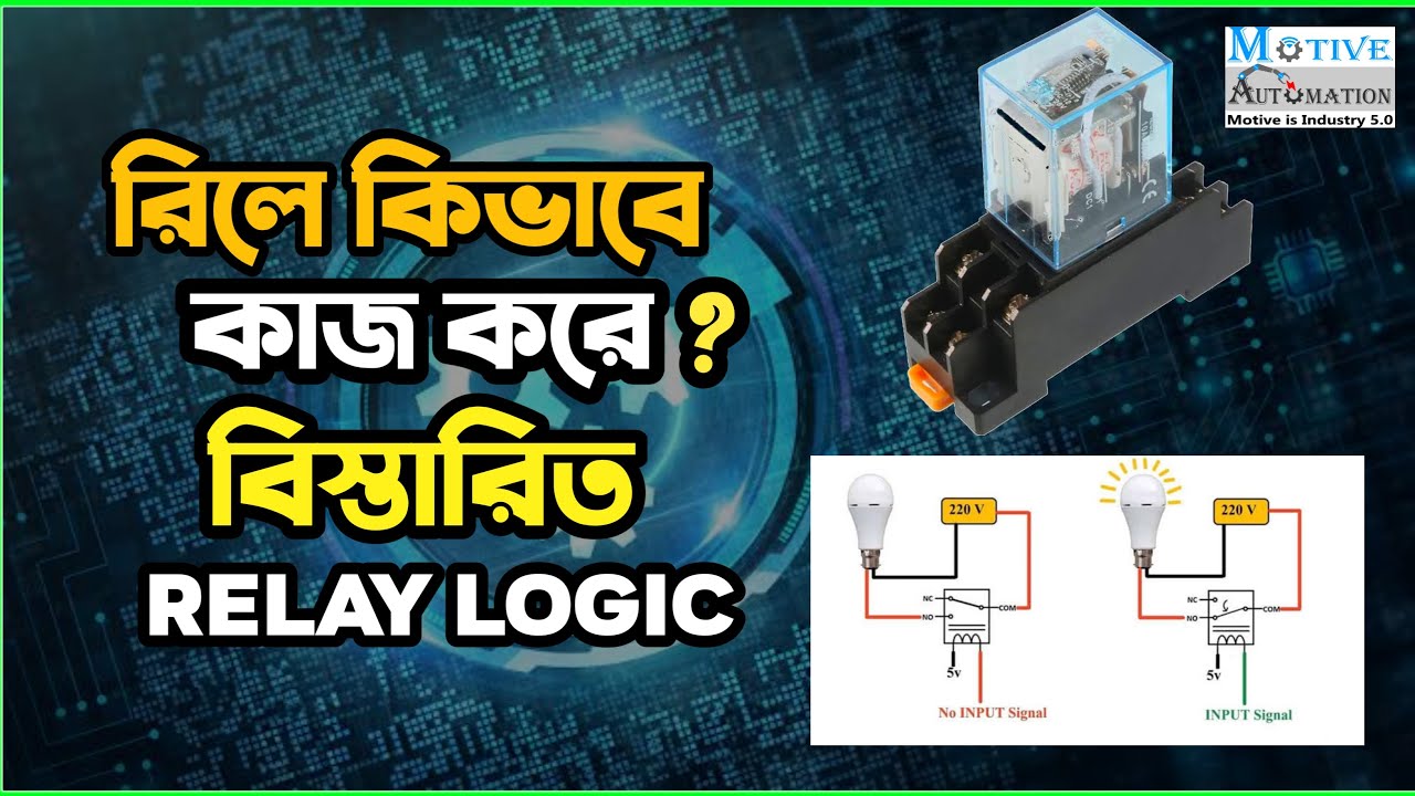 Basics of Relay- রিলে কিভাবে কাজ করে তার বিস্তারিত | রি‌লে কি ও কিভা‌বে ...