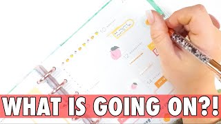 Am I The ONLY ONE?! | Happy Planner CLASSIC DASHBOARD Plan With Me | April 10 - April 16