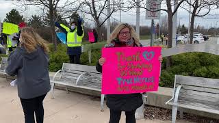 Support of our Healthcare Workers(Brampton Hospital)-Canada Post Brampton-April 23,2020