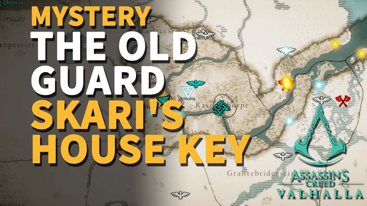 The Old Guard Mystery Assassin's Creed Valhalla Skari's House Key YouTube
