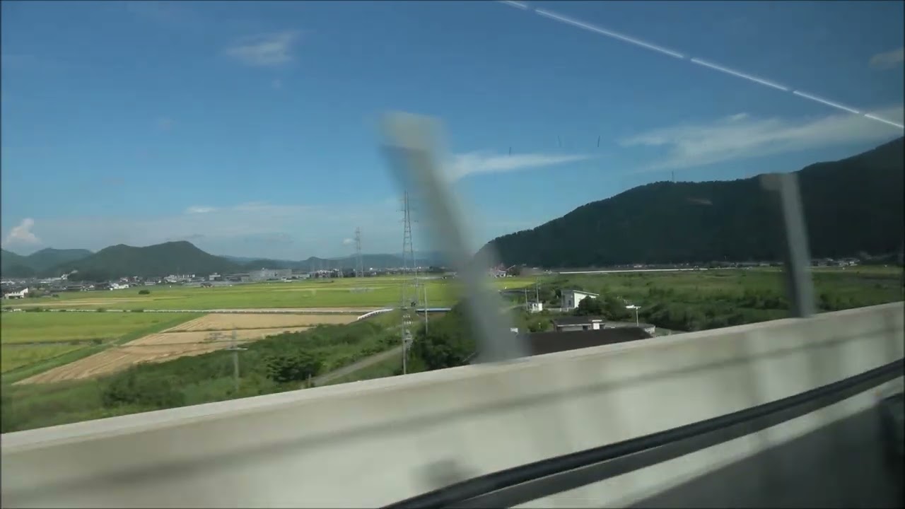 【車窓動画】北陸新幹線　かがやき506号　敦賀→東京　左側車窓　2025夏
