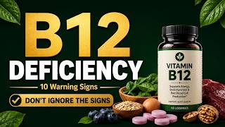 Vitamin B12 Deficiency — 10 Warning Signs You Should Never Ignore
